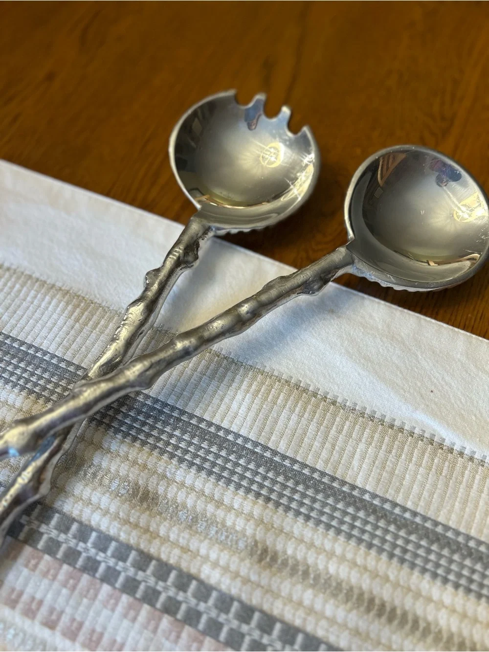 Lunares Aquos Salad Servers